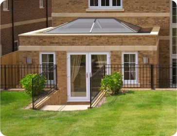 ILITE FLAT ROOF ORANGEY