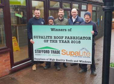 SupaLite Roof Fabricator of the Year 2018