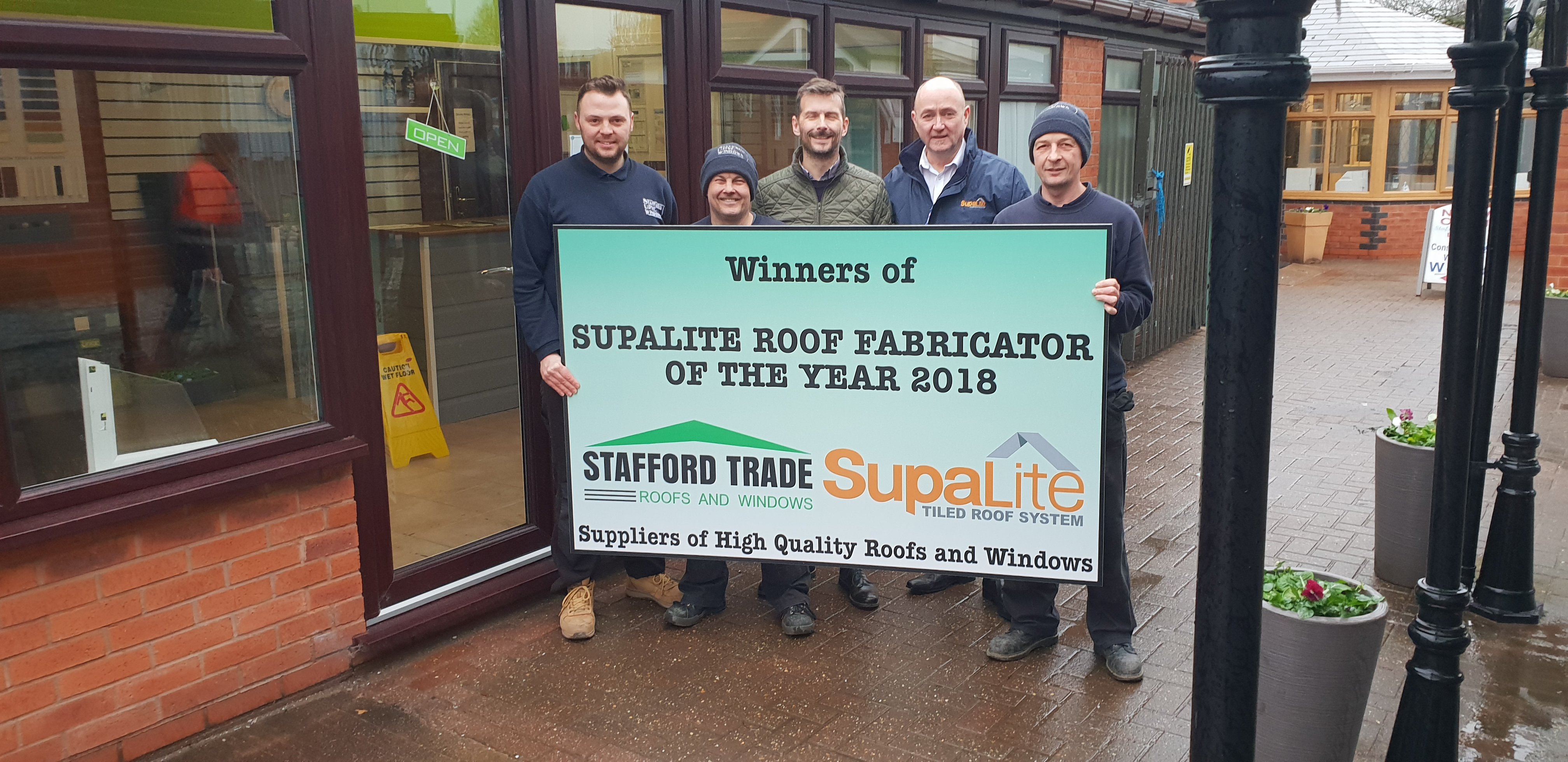 SupaLite Roof Fabricator of the Year 2018