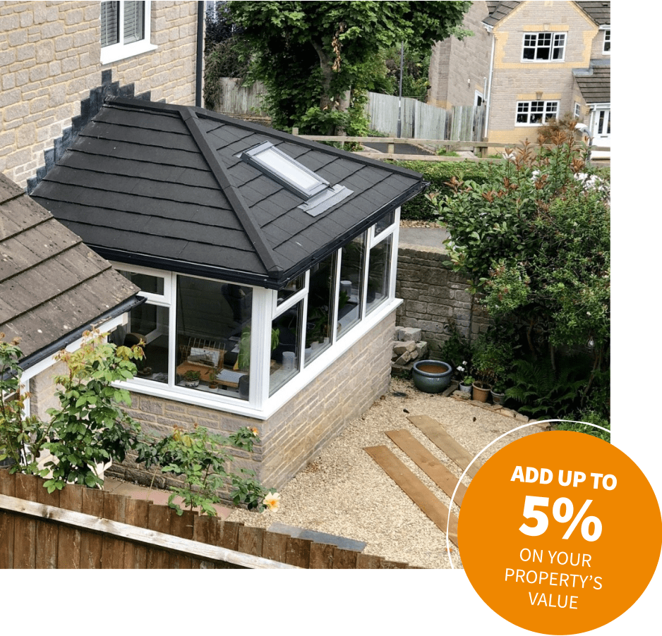 Up to 5% ON YOUR PROPERTY’S VALUE