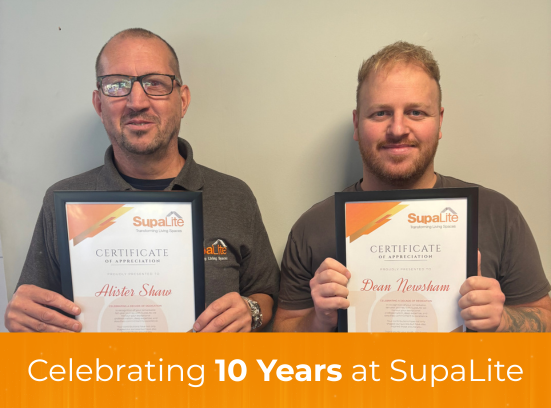 A Decade of Dedication: Celebrating 10 Years at SupaLite! 