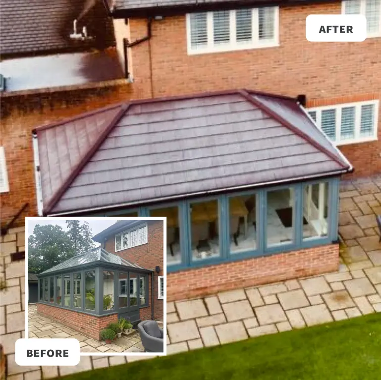 Edwardian conservatory transformation