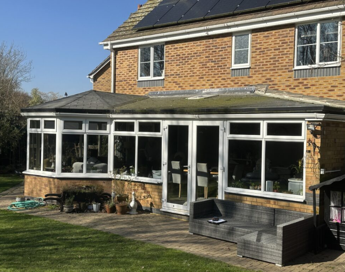 Clad over installation