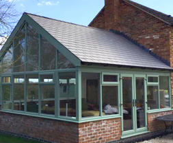 Lightweight conservatory roof