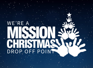 We’re a Mission Christmas Drop Off Point!