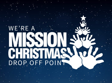 We’re a Mission Christmas Drop Off Point!