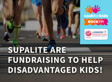 SupaLite are fundraising to help disadvantaged kids in Lancashire