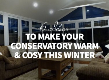 6 ideas to make your conservatory warm & cosy this winter