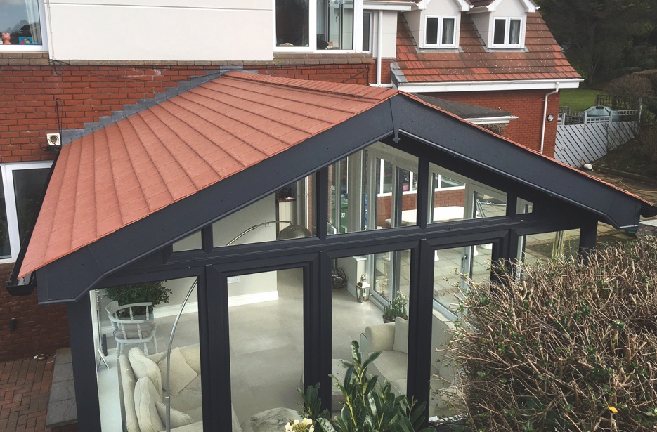light slate conservatory roof