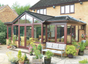 tiled conservatory roof